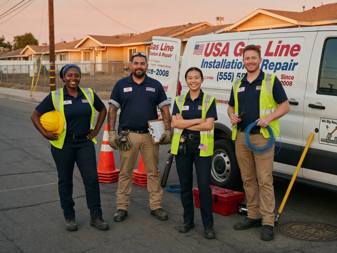 Gas Line Installation company in Emmett, MI